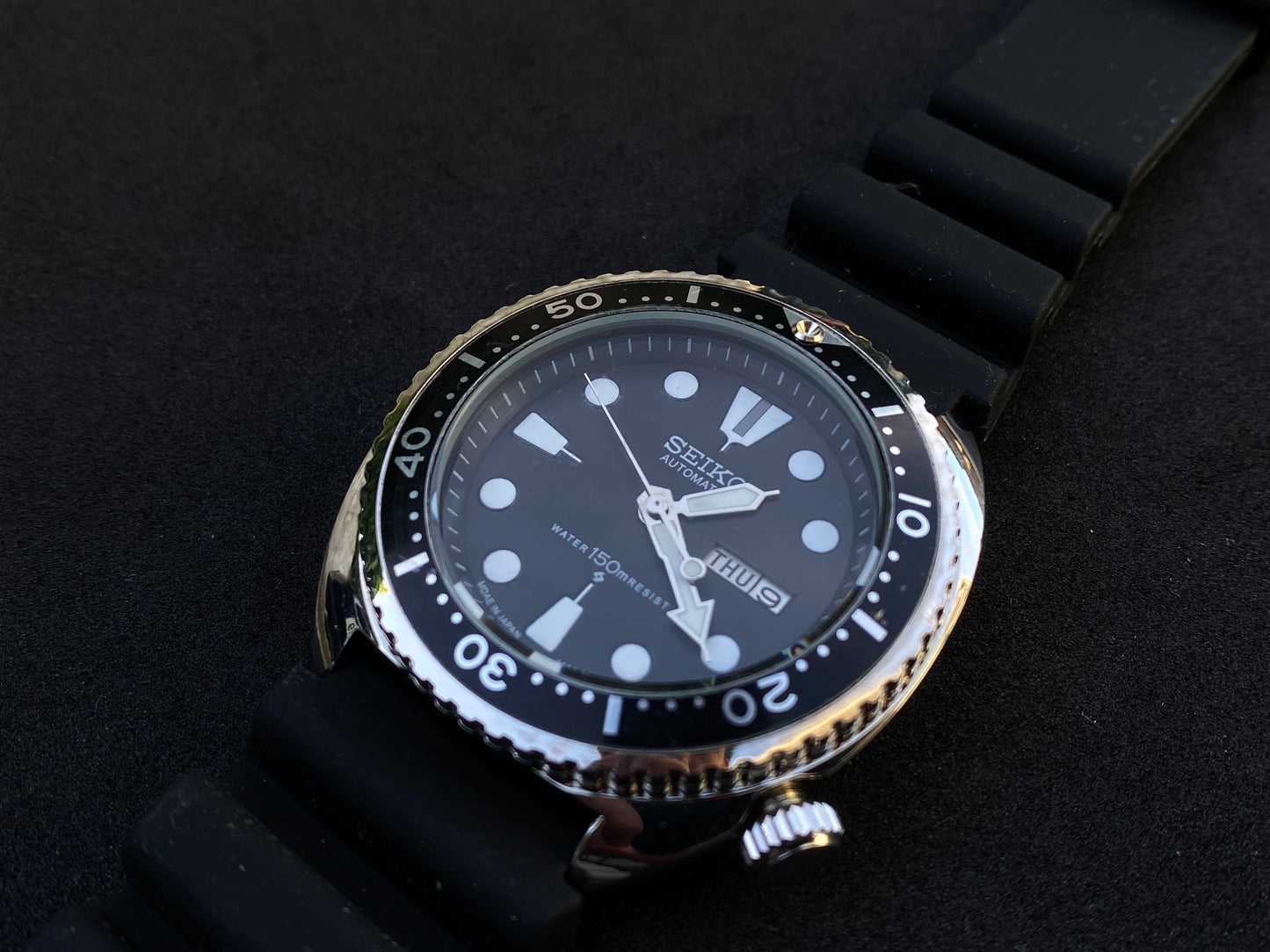 Seiko Diver "Turtle" Mod Homage - Black