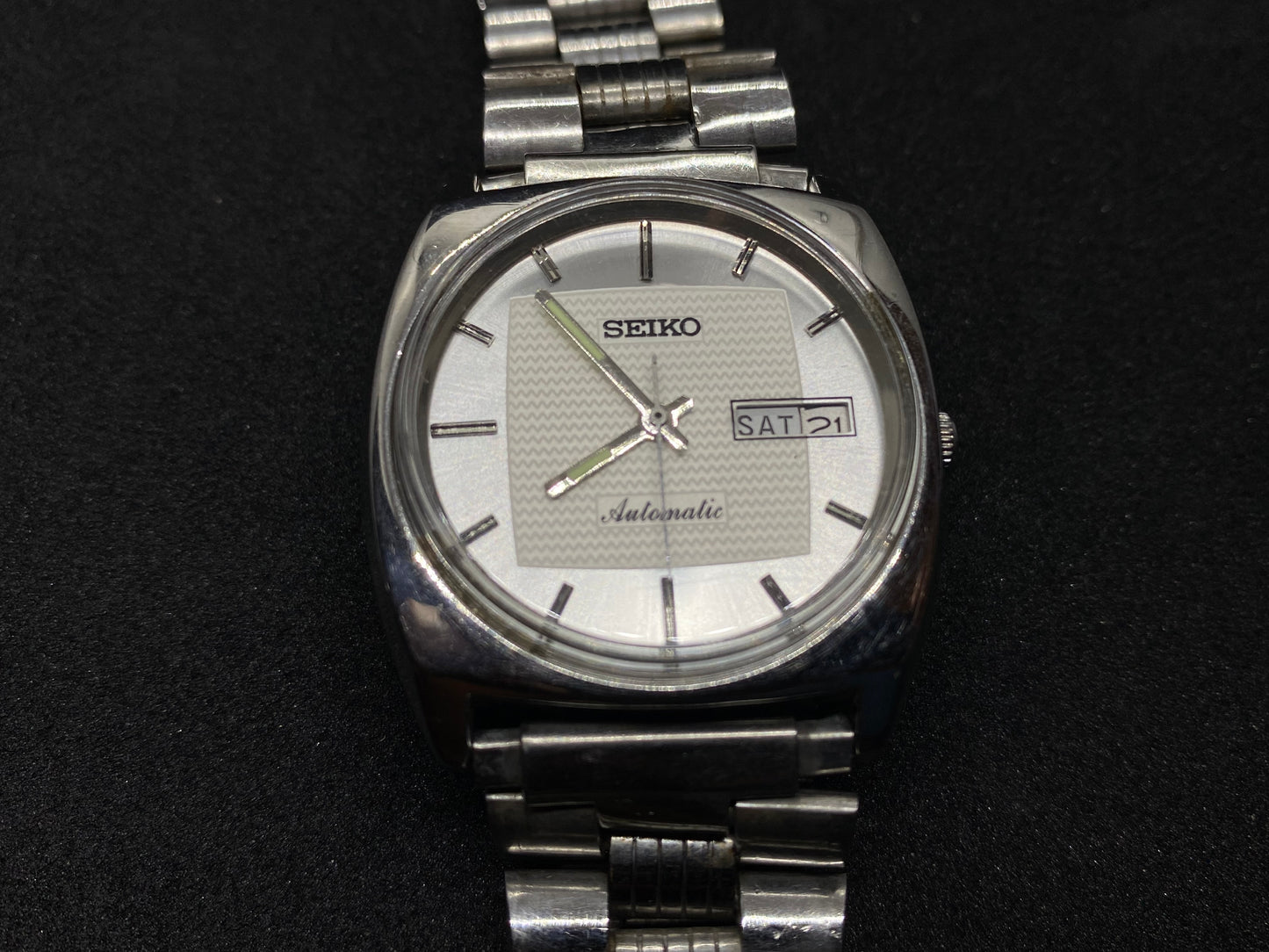 Seiko Mechanical Automatic - White/Silver Dial