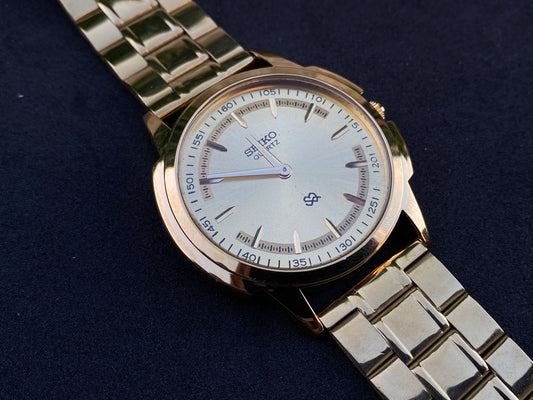 Seiko Gold Quartz Circle