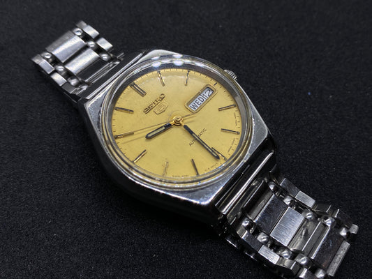Seiko Automatic Metal Bracelet - Gold Dial