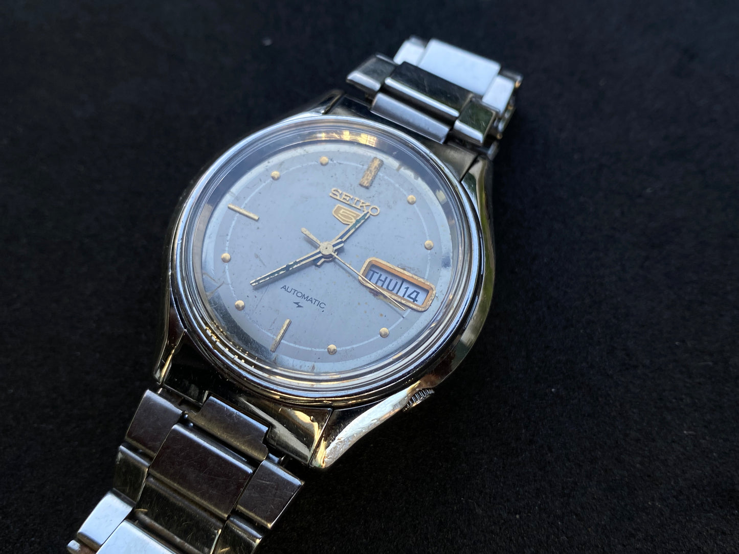 Seiko Automatic Metal Bracelet - Silver Dial