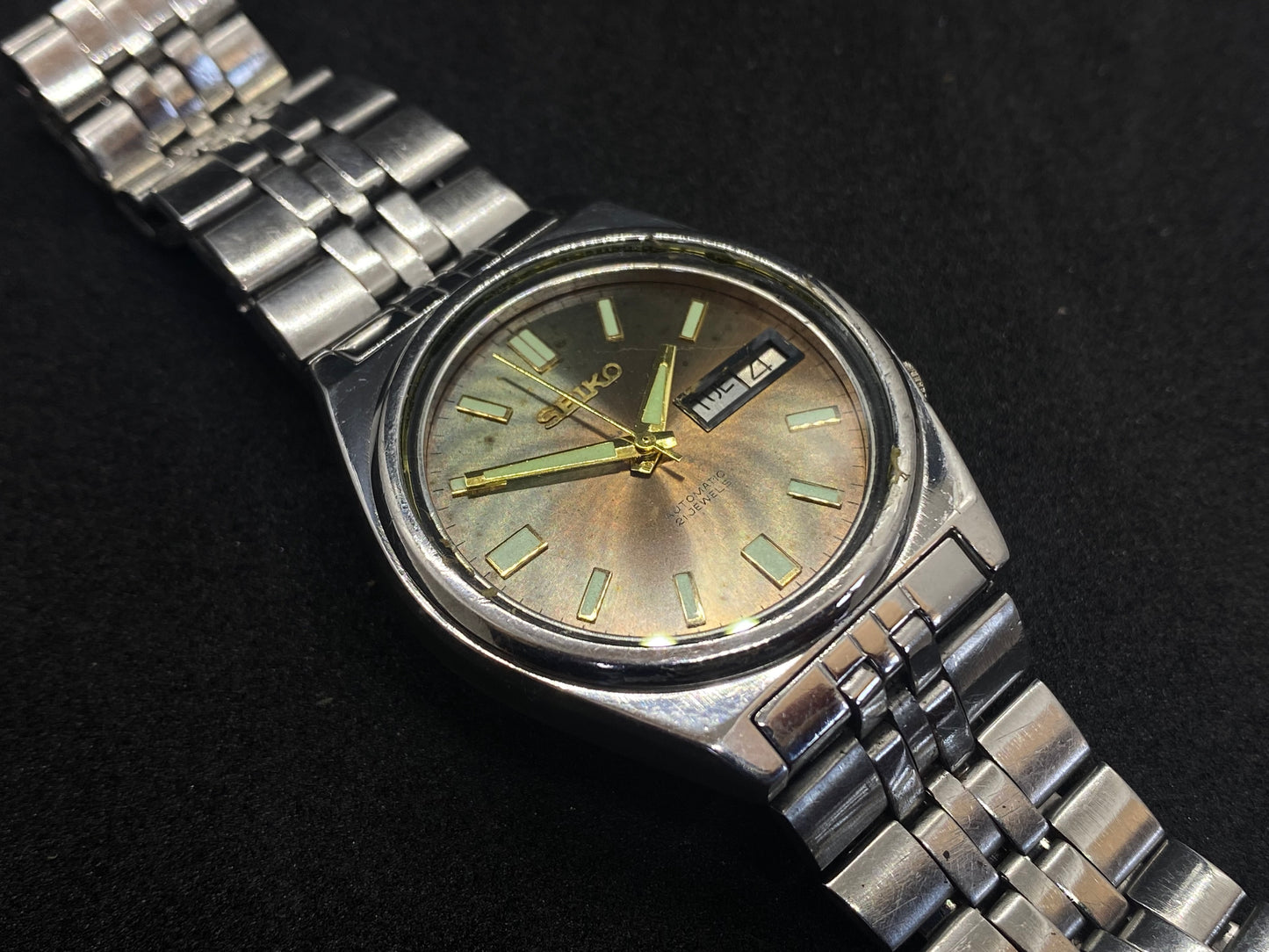 Seiko Mechanical Automatic - Gold Patina Dial