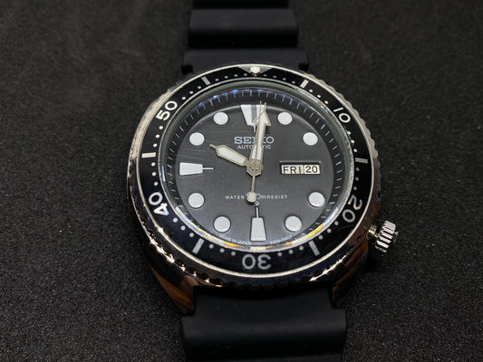 Seiko Diver “Turtle” Mod Homage - Black