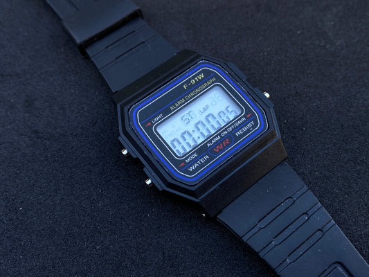 Casio F91 Homage Black - Quartz