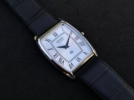 Seiko Rectangle "Tank" Homage - Silver