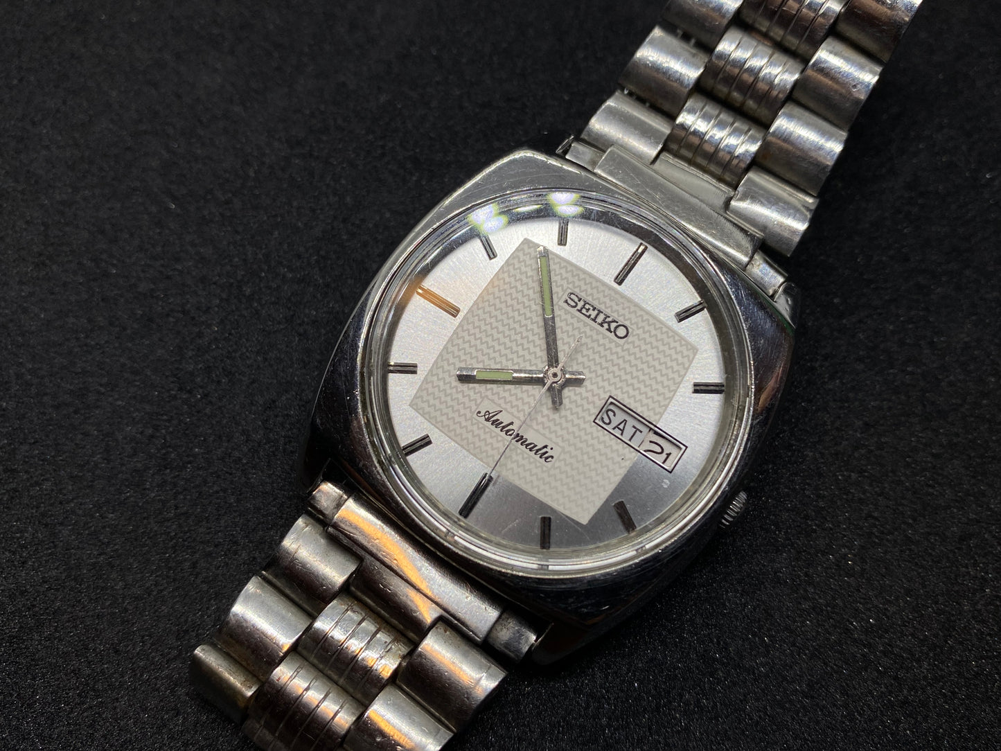 Seiko Mechanical Automatic - White/Silver Dial